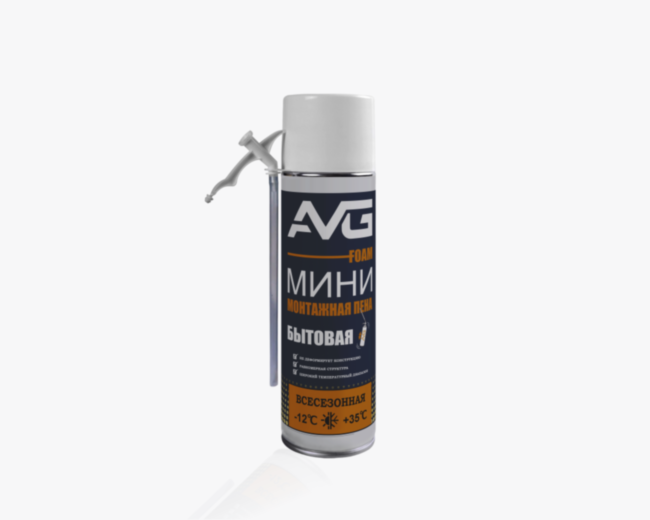 AVG MINI монтажная пена всесезонная