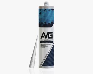 AVG Герметик силиконовый Аквариумный белый